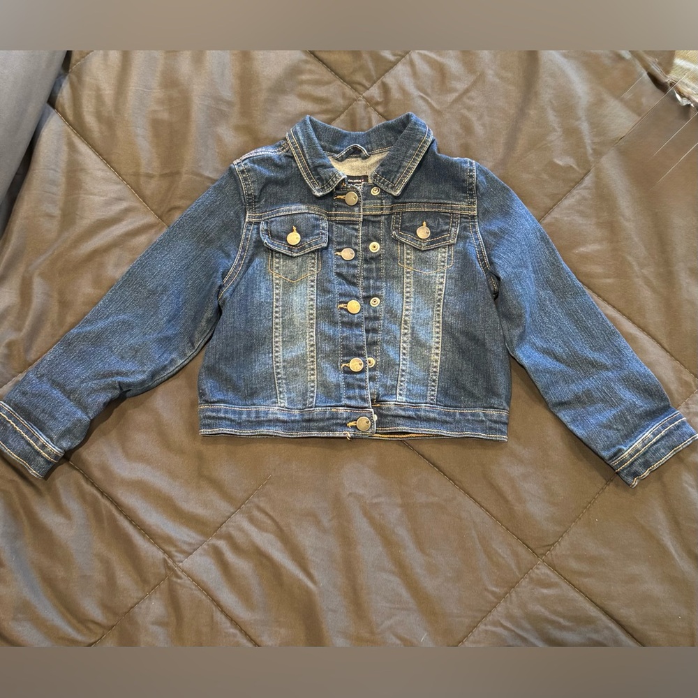 The Children's Place Blue Denim Jacket sz 5T